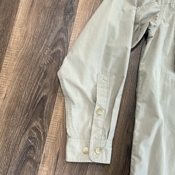 ExOfficio Buzz off shirt light tan long sleeve button up shirt size medium - Picture 5 of 16